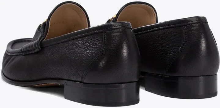 VLogo Leather Loafers - Image 3