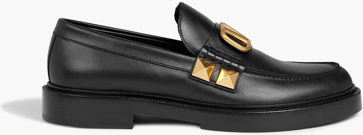 VLOGO leather loafers