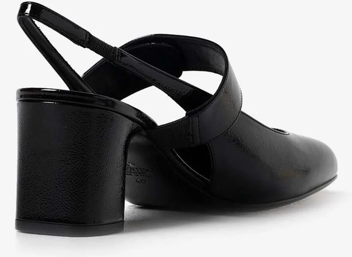 VLogo Locker 60 Mary-Jane Slingback Pumps in Patent Leather - Image 2