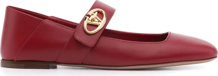 VLogo Locker ballerina shoes