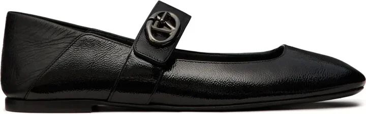VLogo Locker ballet flats