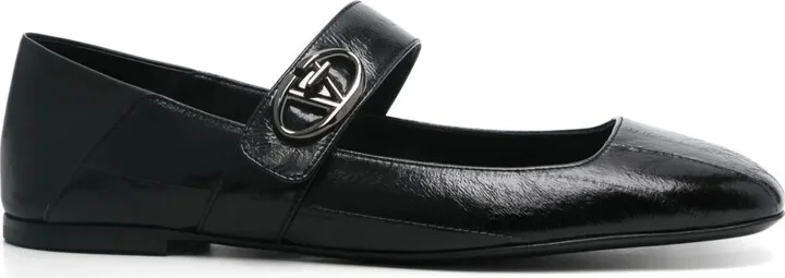 VLogo Locker ballet flats