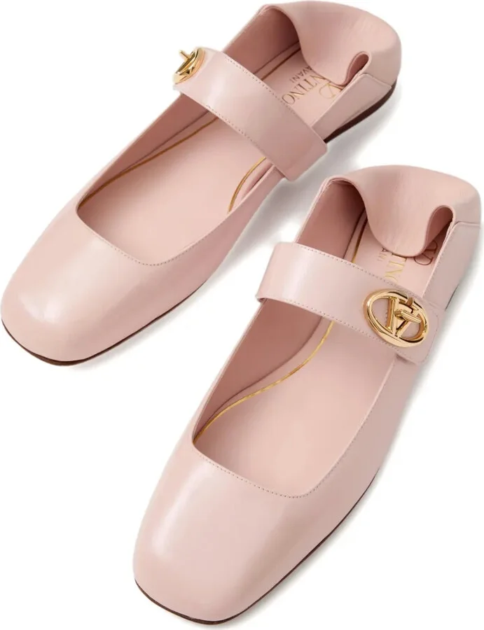 VLogo Locker Mary-Jane ballerina shoes - Image 5