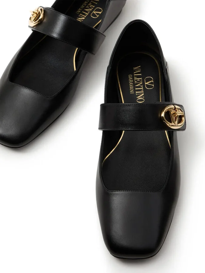 VLogo Locker Mary-Jane ballerina shoes - Image 5