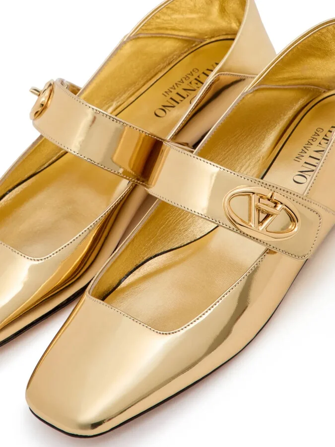 VLogo Locker Mary-Jane ballerina shoes - Image 5