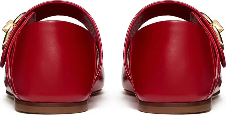 VLogo Locker Mary-Jane ballerina shoes - Image 3
