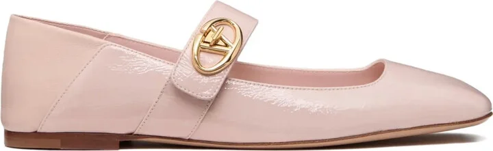 VLogo Locker Mary-Jane ballerina shoes