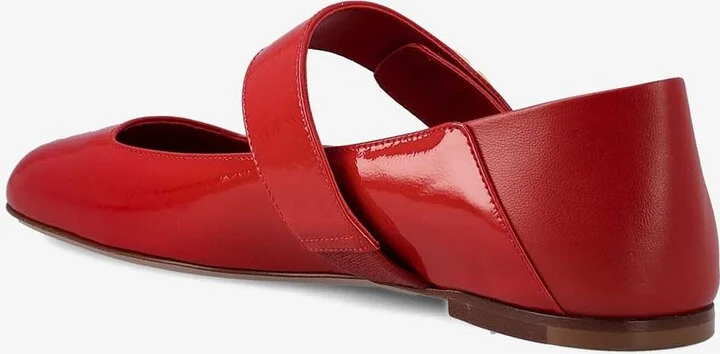 VLogo Locker Mary-Jane Patent Leather Ballet Flats - Image 2