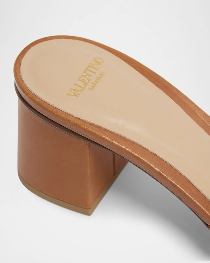 VLogo Medallion Cherry Slide Sandals - Image 3