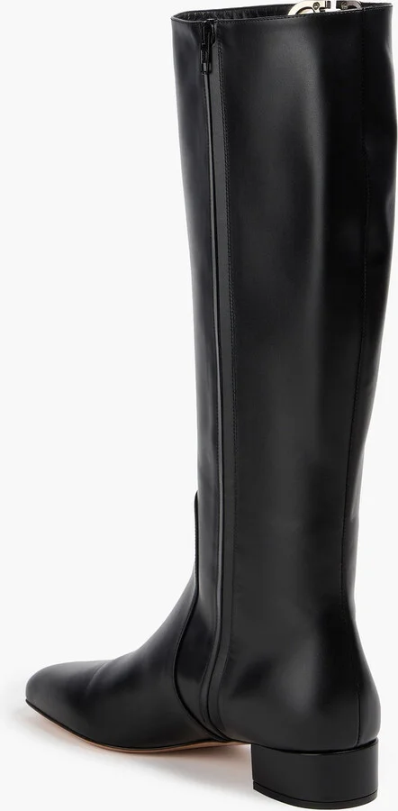 VLOGO Medallion leather knee boots - Image 3