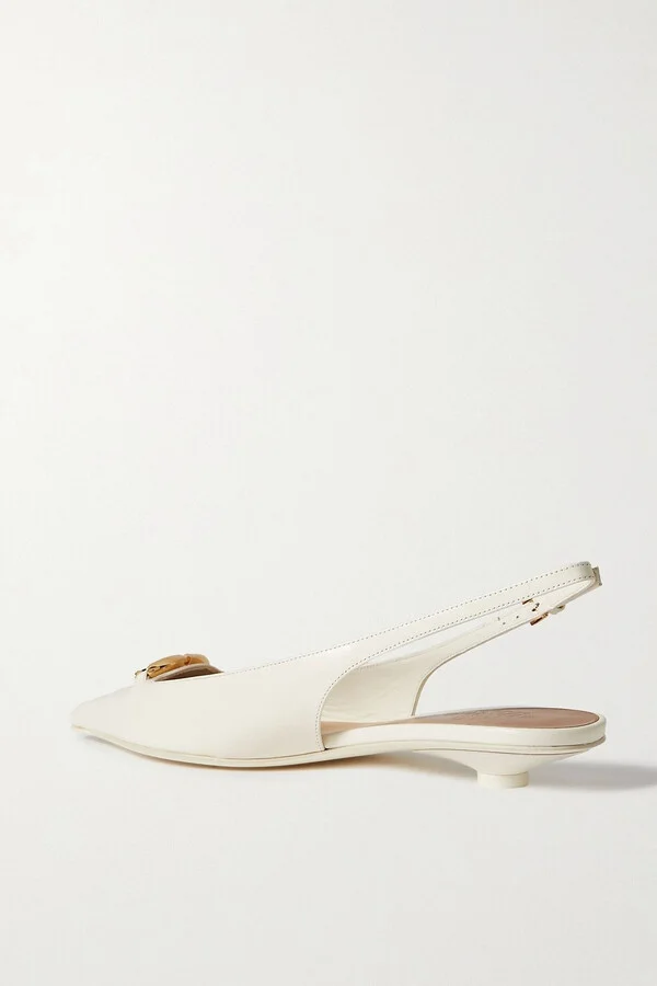 VLOGO Moon 20 embellished leather pumps - Image 3