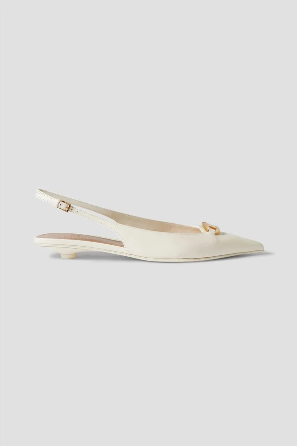VLOGO Moon 20 embellished leather pumps