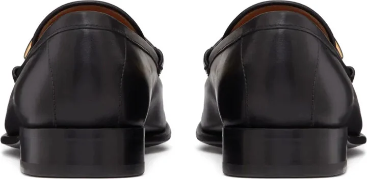 VLogo Moon leather loafers - Image 3