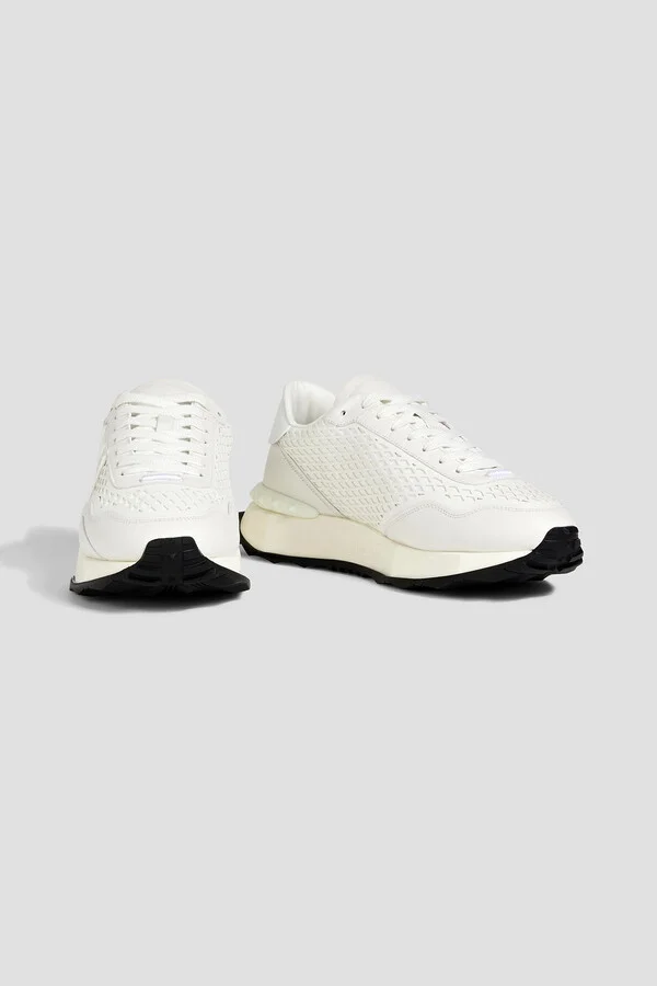 VLOGO Netrunner laser-cut leather sneakers - Image 2