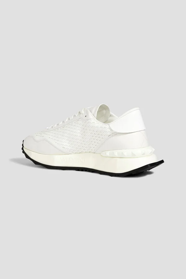 VLOGO Netrunner laser-cut leather sneakers - Image 3