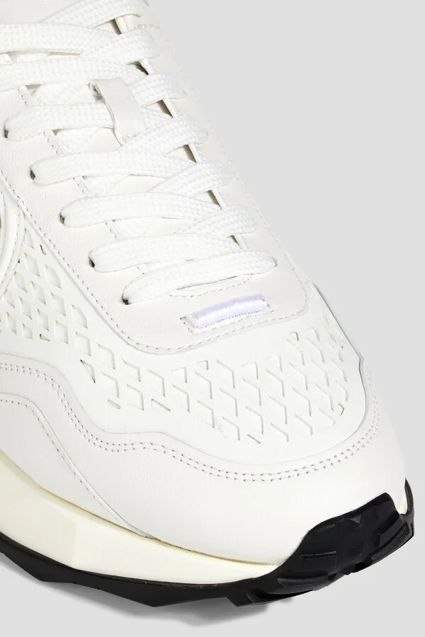 VLOGO Netrunner laser-cut leather sneakers - Image 4