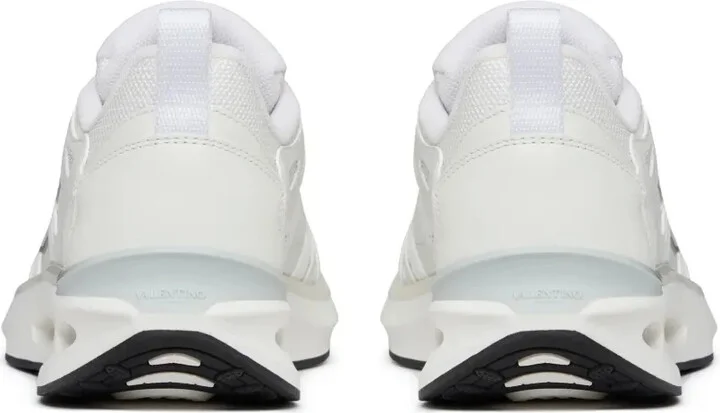 VLogo panelled lace-up sneakers - Image 3