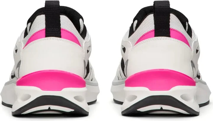 VLogo panelled lace-up sneakers - Image 3