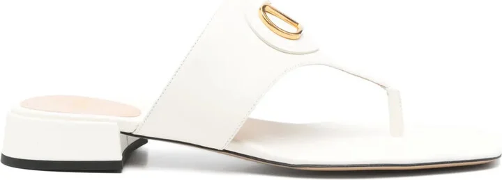 Vlogo-plaque sandals