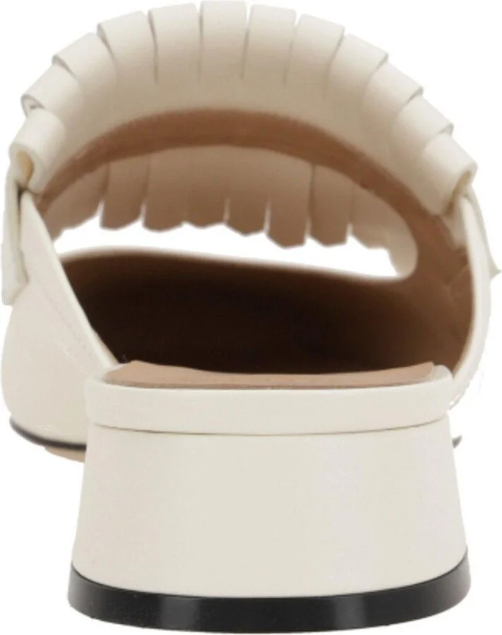 Vlogo Plaque Square Toe Sandals - Image 3