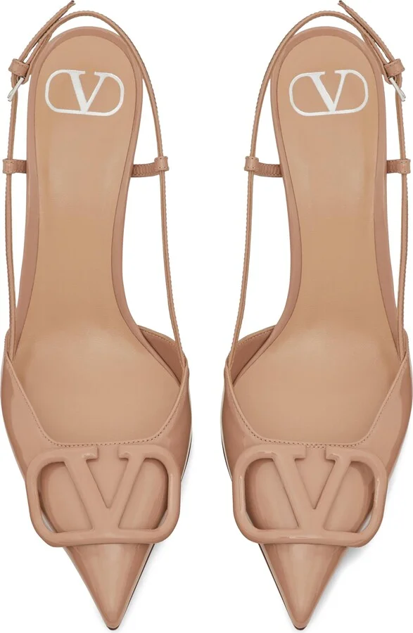 VLOGO Pointed Toe Slingback Pump - Image 8