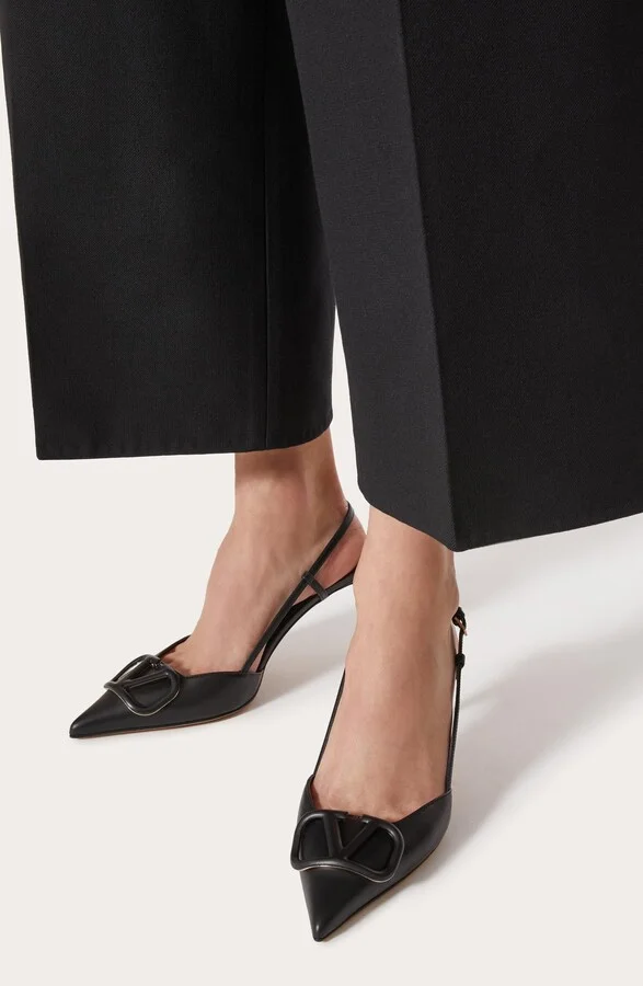 VLOGO Pointed Toe Slingback Pump - Image 2