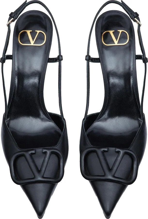 VLOGO Pointed Toe Slingback Pump - Image 4