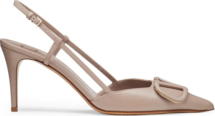 VLOGO Pointed Toe Slingback Pump - Image 9