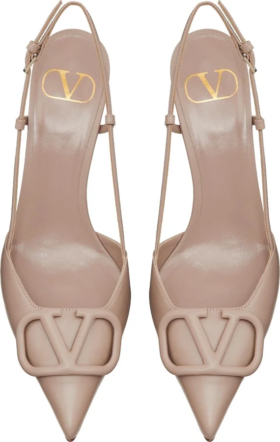 VLOGO Pointed Toe Slingback Pump - Image 10