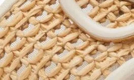 VLOGO Raffia Slide Sandal - Image 5