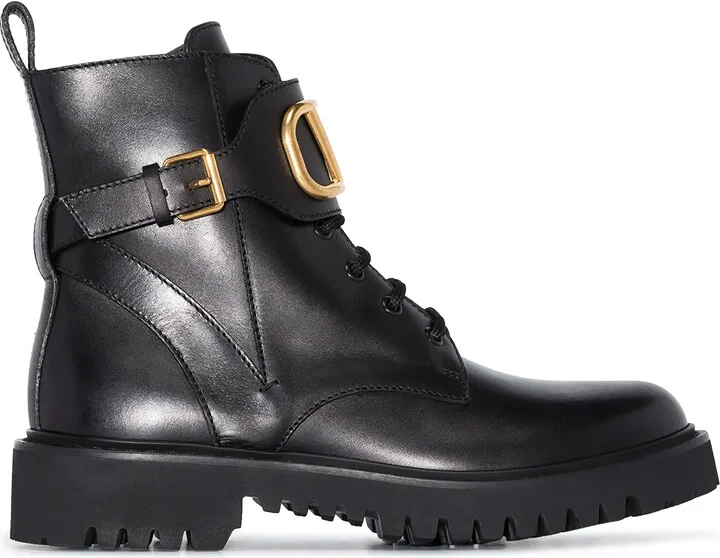 VLogo Signature 35mm leather boots