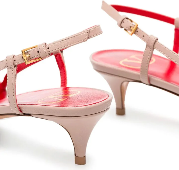 VLogo Signature 40mm slingback pumps - Image 5