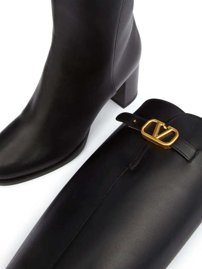 VLogo Signature 70mm knee-high boots - Image 5