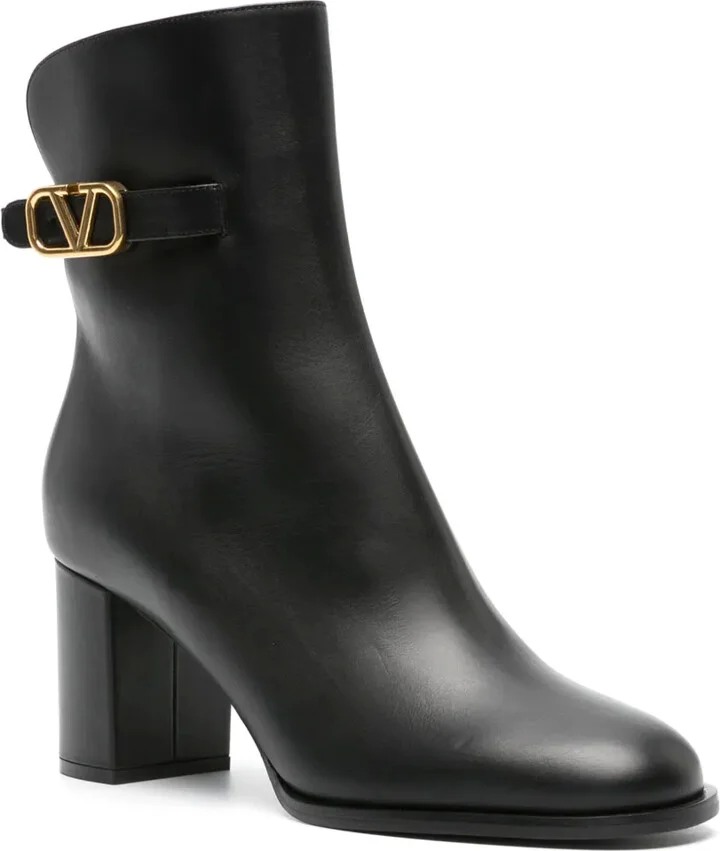 VLogo Signature 70mm leather boots - Image 2