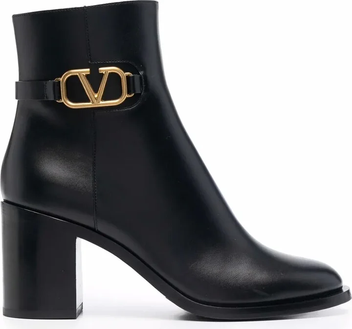 VLogo Signature 75mm ankle boots