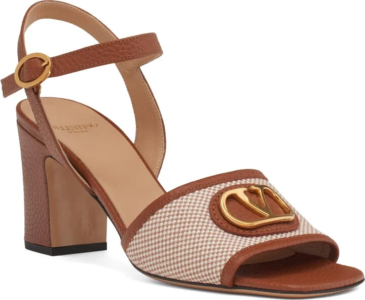 VLOGO Signature Ankle Strap Sandal