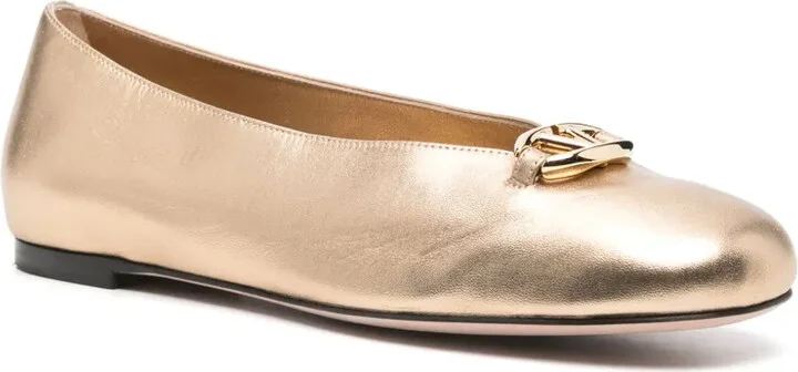 VLogo Signature ballerina shoes - Image 2