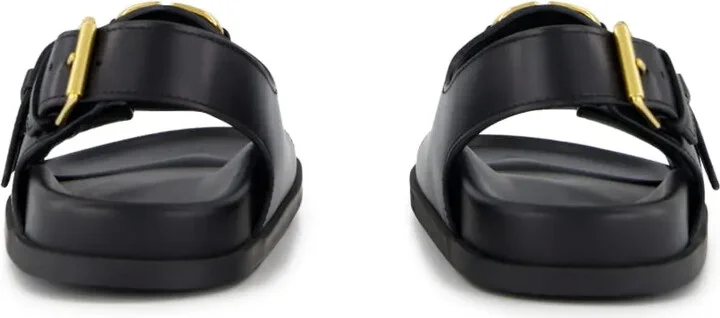 VLogo Signature buckle-detail sandals - Image 4