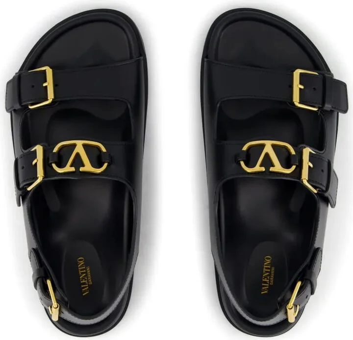 VLogo Signature buckle-detail sandals - Image 5