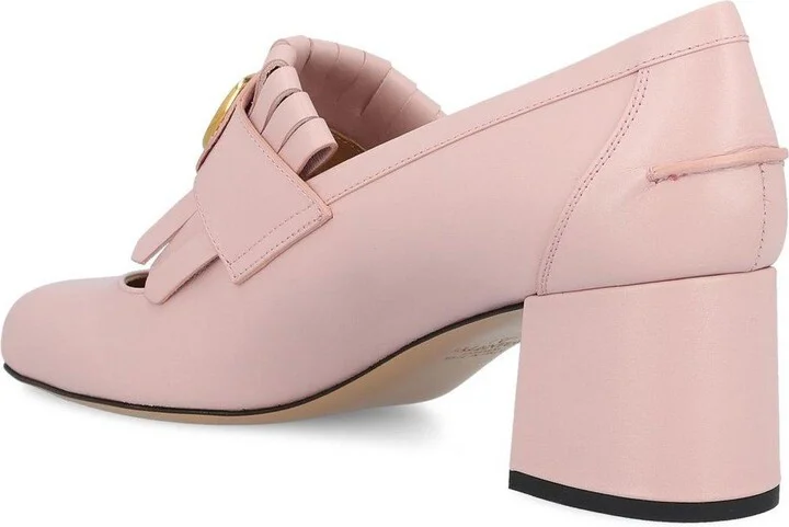 Vlogo Signature Fringe Detailed Pumps - Image 3