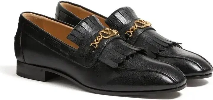 VLogo Signature Fringed Loafers - Image 2