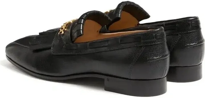 VLogo Signature Fringed Loafers - Image 3