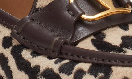 VLOGO Signature Genuine Calf Hair Loafer - Image 7