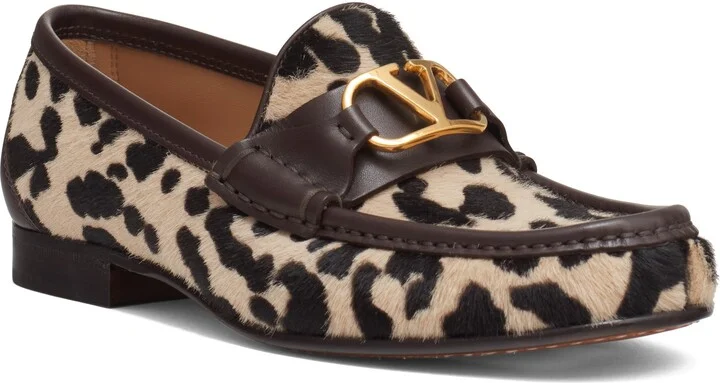 VLOGO Signature Genuine Calf Hair Loafer
