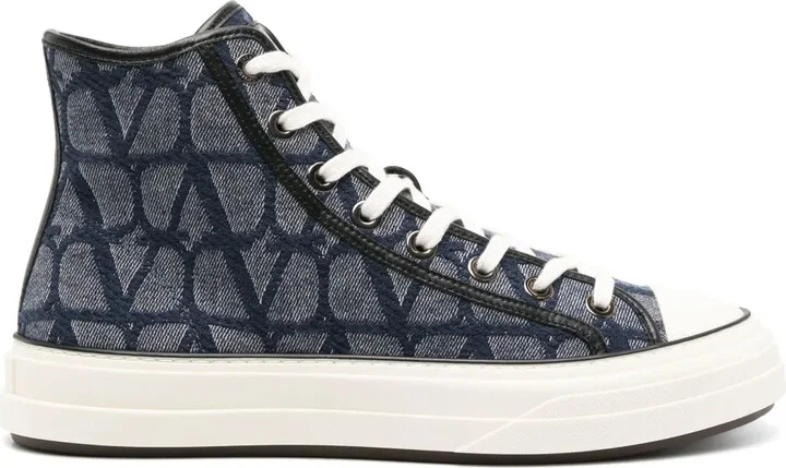 VLogo Signature high-top sneakers
