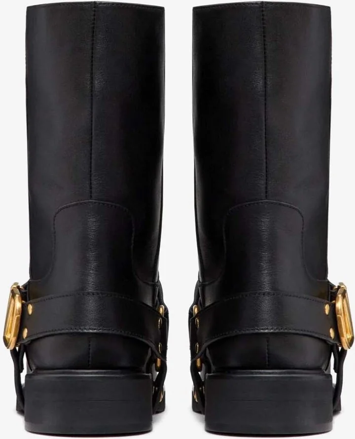 VLogo Signature Leather Ankle Boots - Image 2