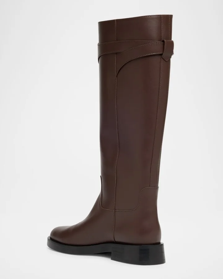 VLogo Signature Leather Boots - Image 8