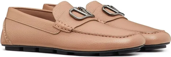 VLogo Signature leather driving shoes - Image 2