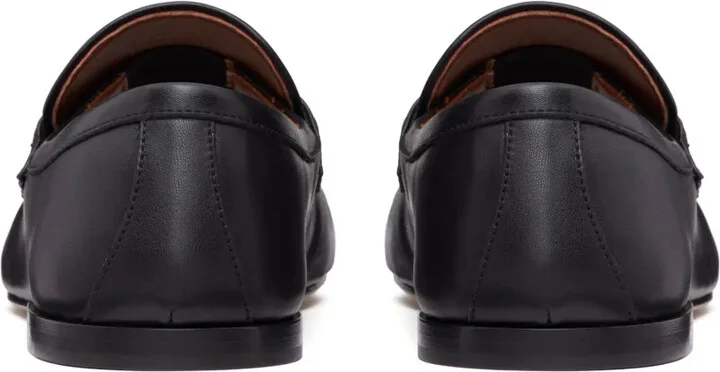 VLogo Signature leather loafers - Image 3