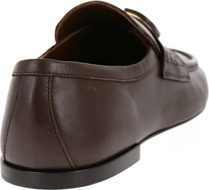 VLogo Signature leather loafers - Image 3